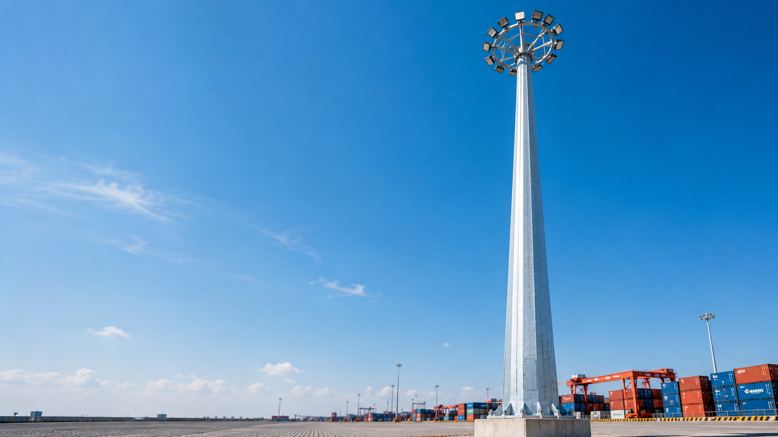 High Mast Pole — Auroguard