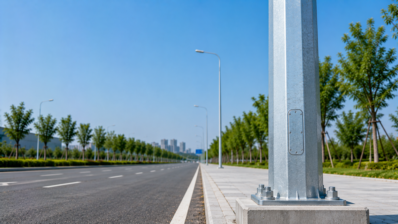 Octagonal Pole — Auroguard